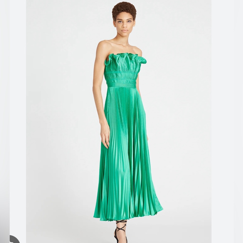 AMUR Giada Pleated Dress!